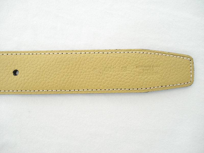 Hermes Belt 2008 yellow